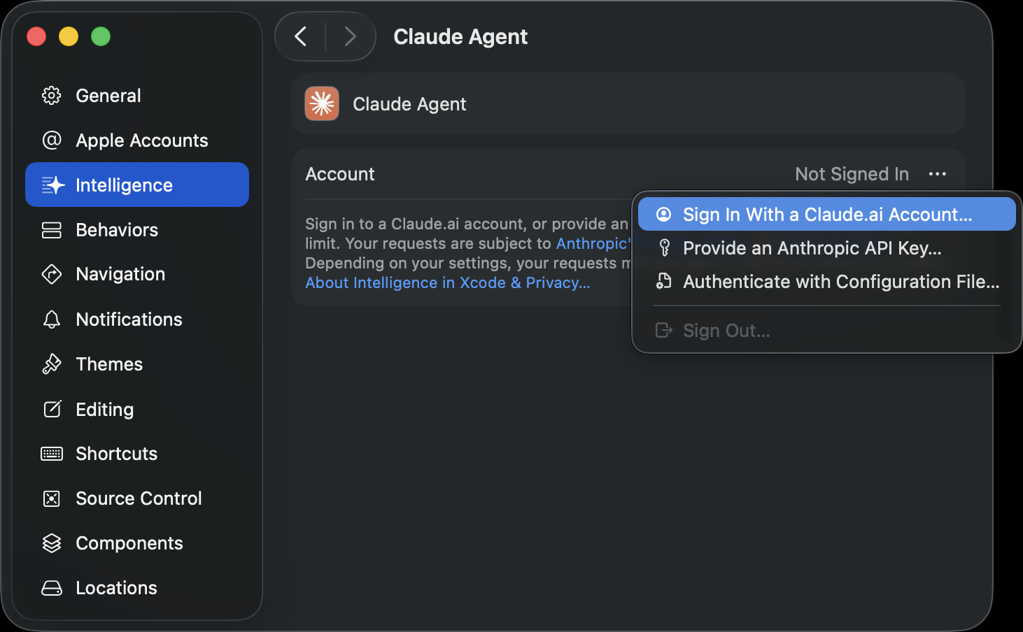 Sign in with Claude.ai