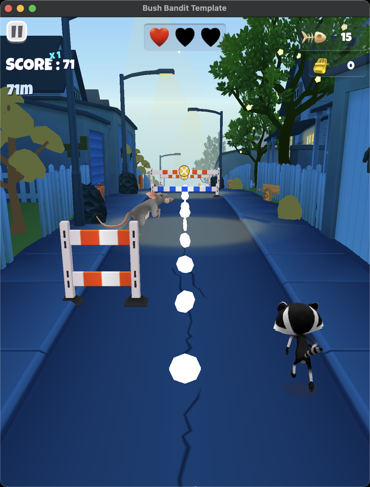 Rubbish Raccoon gameplay