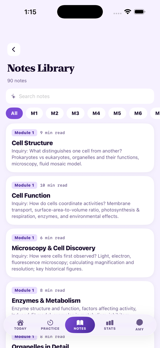 HSC Study Biology — Notes