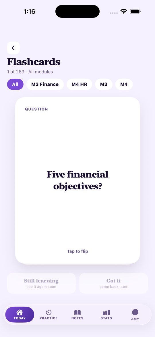 HSC Study Business Studies — Flashcards