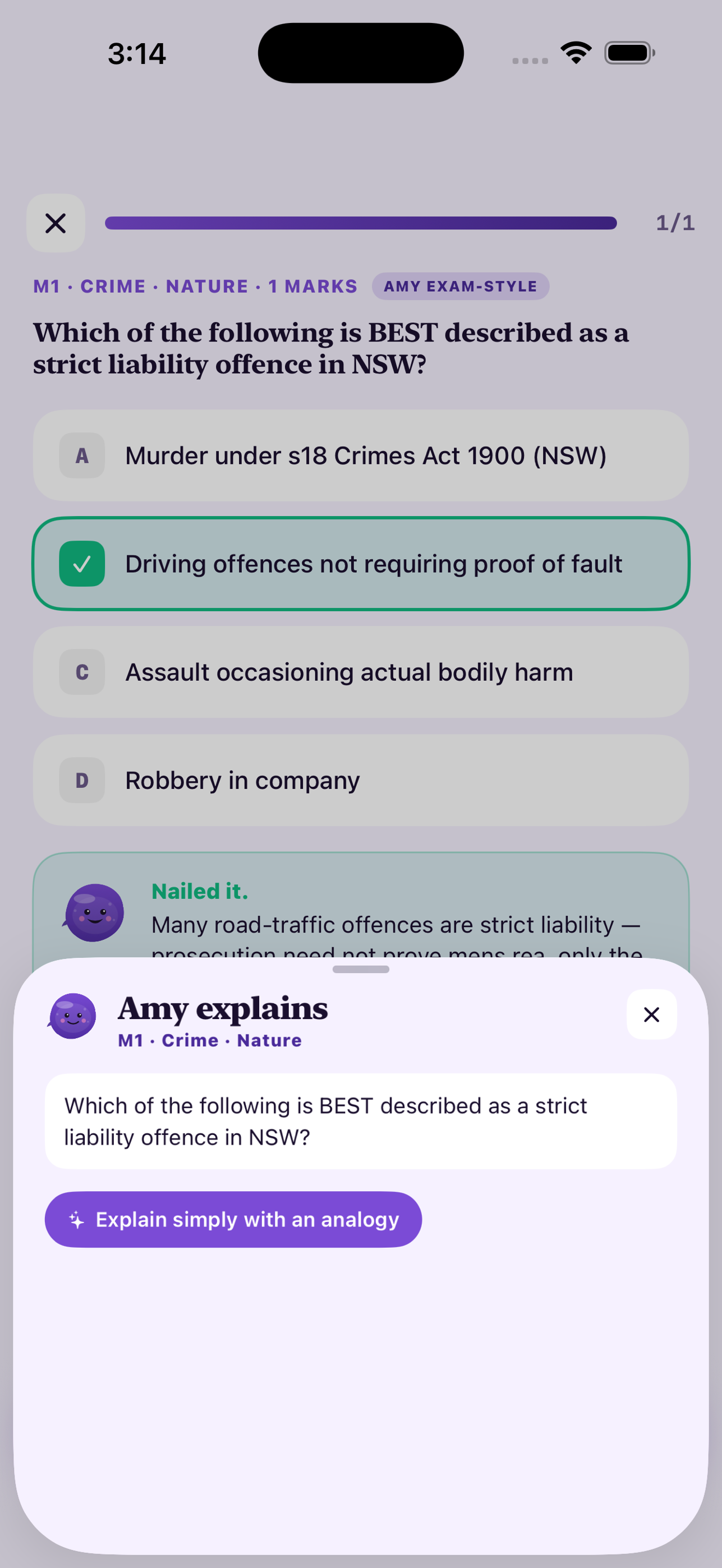 HSC Study Legal Studies — Amy Explains