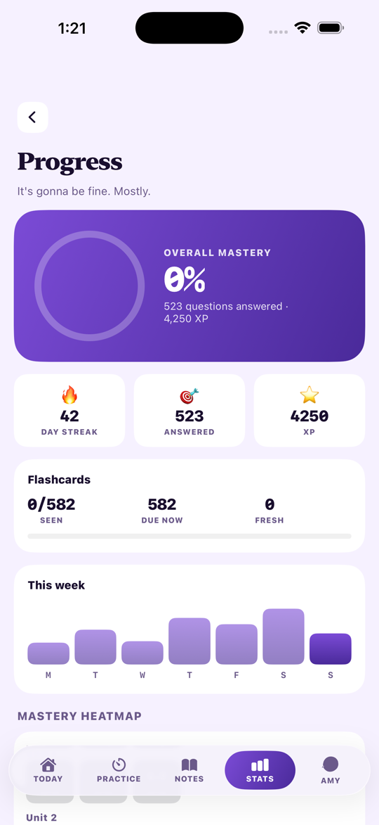 QCAA Study Biology — Progress