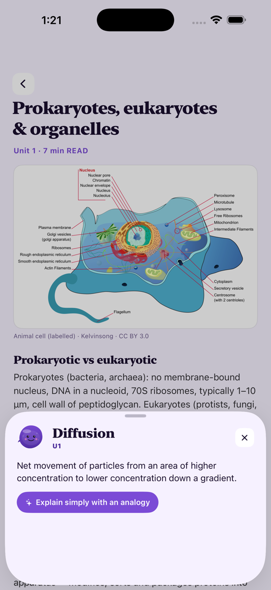 QCAA Study Biology — Note Open