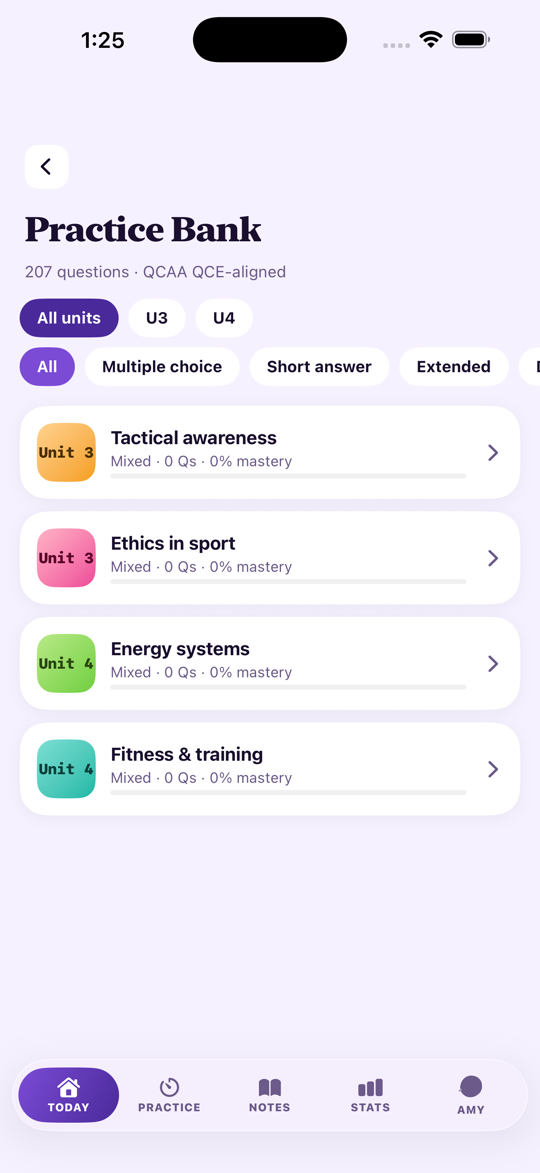 QCAA Study Physical Education — Syllabus