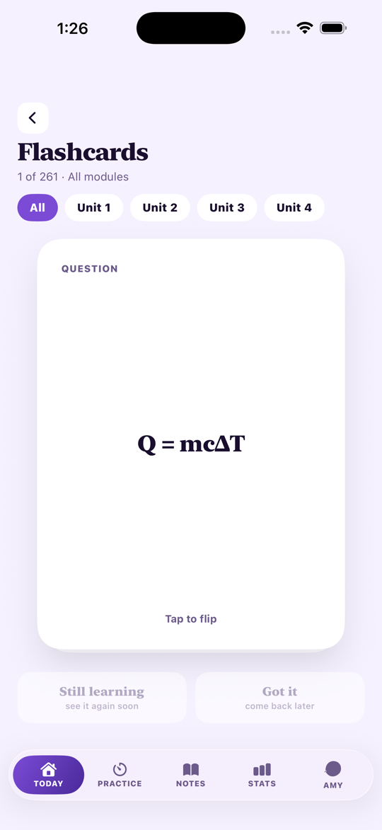 QCAA Study Physics — Flashcards