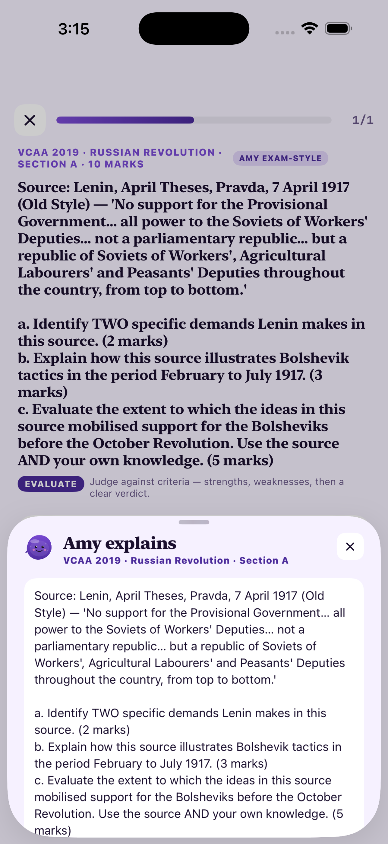 VCE Study History Revolutions — Amy Explains